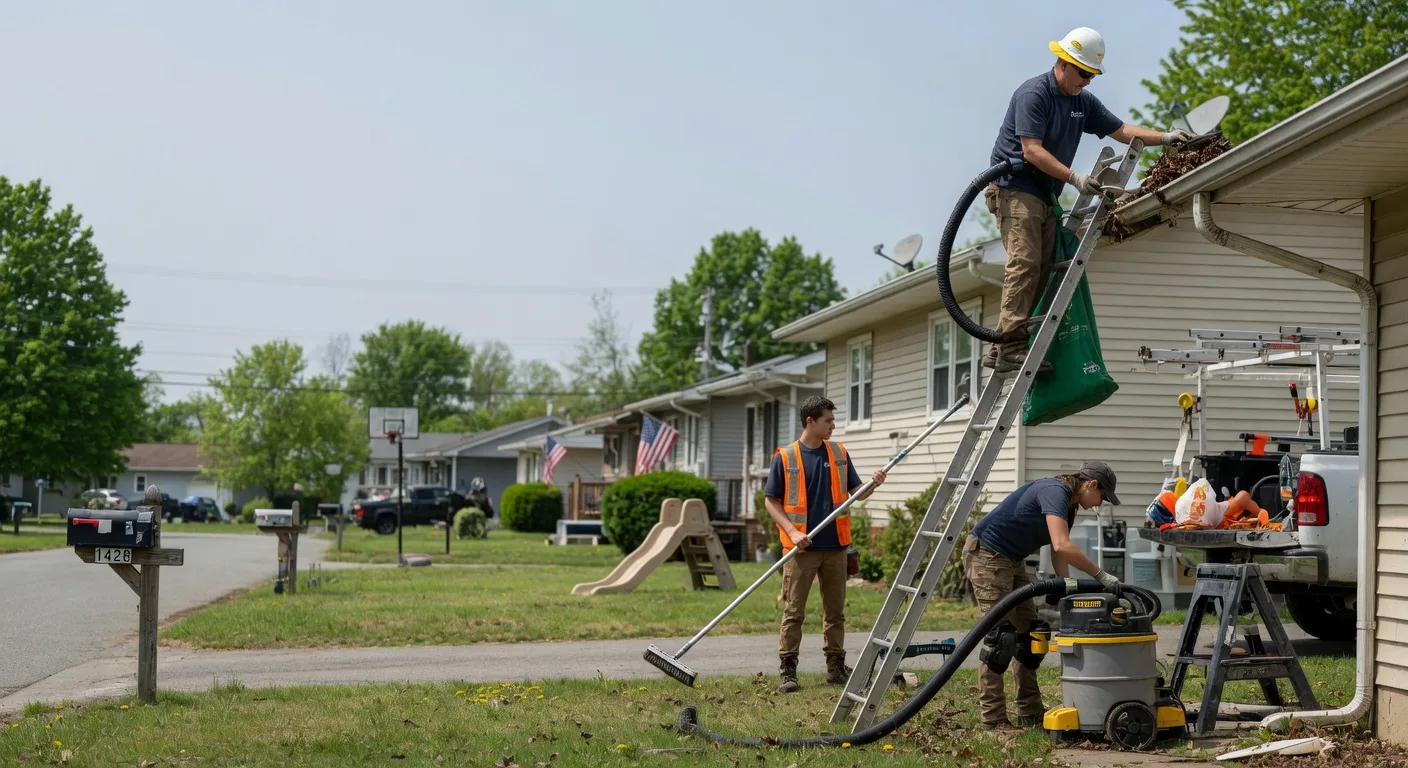 Gutter Installation in Middleburg, KY near me